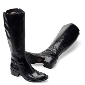 Born Black Helen Wide Calf Tall Boots - NEW!